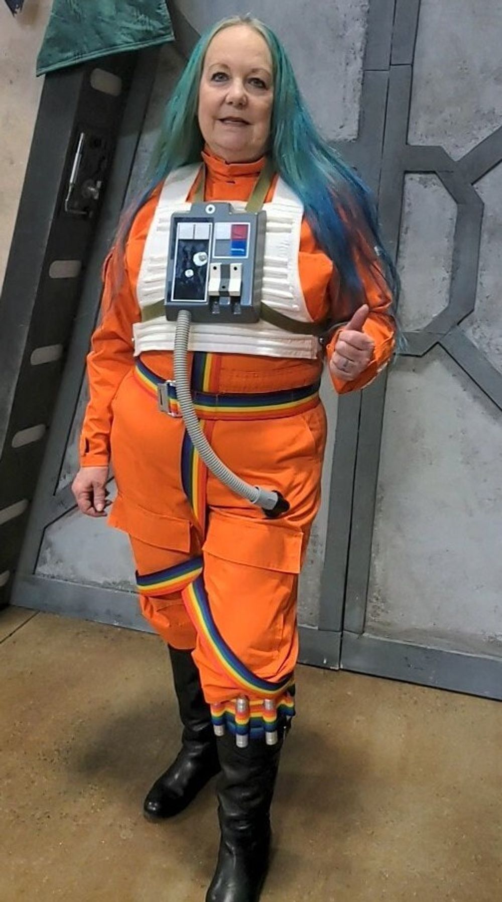 Pride X Wing Pilot Belt  (Rainbow)