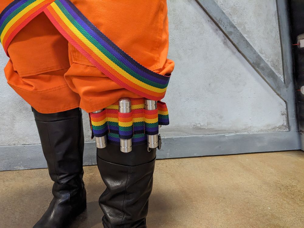 Pride X Wing Pilot Leg Holster (Rainbow)